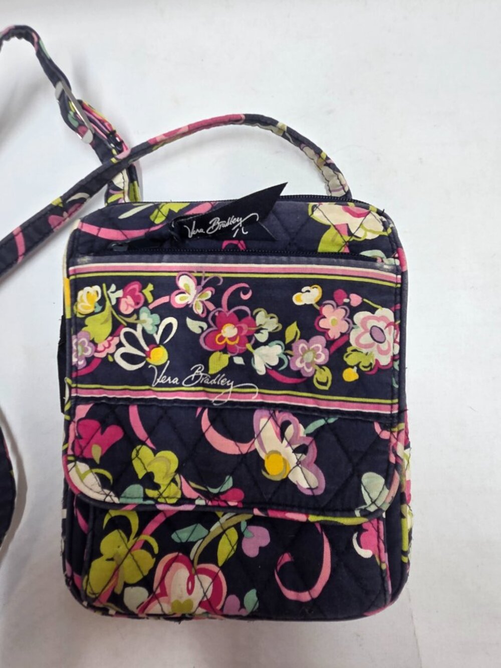Vera Bradley Floral Small Crossbody Bag - Picture 3 of 16